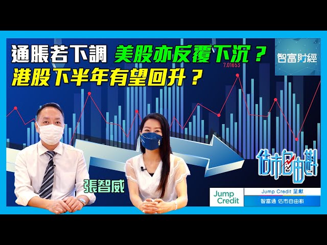 《Jump Credit》呈獻：【估市自由斟】通脹若下調📉美股亦反覆下沉？港股下半年有望回升？📈 #張智威