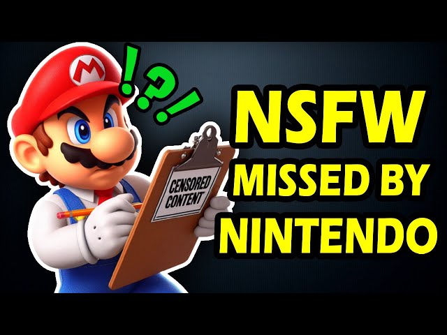 Nintendo Censor's Missed NSFW Content! | Fact Hunt | Larry Bundy Jr Ft. @JustinWhangYt & @hbomberguy