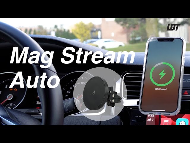 LBT Mag Stream Auto - The Sturdiest Magnetic Wireless Car Charger