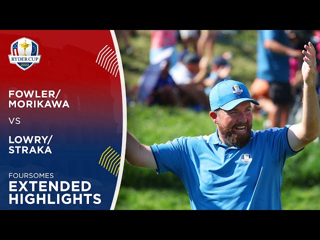 Fowler/Morikawa vs Lowry/Straka Extended Highlights | 2023 Ryder Cup