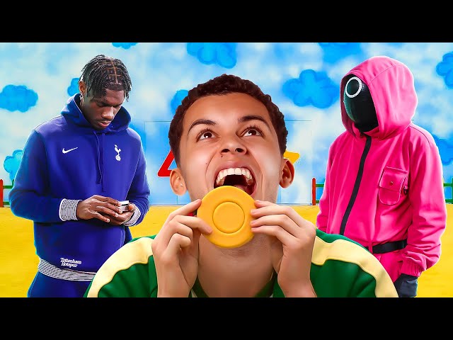 Tottenham Hotspur stars try the Squid Game Dalgona Cookie Challenge | Spurs x Netflix