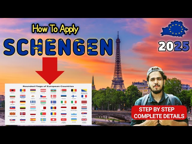 How to apply Schengen Visa form Online 2025 🇪🇺 | European visa