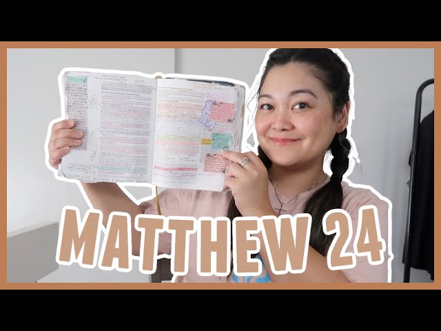 Bible Study With Me // Matthew 24