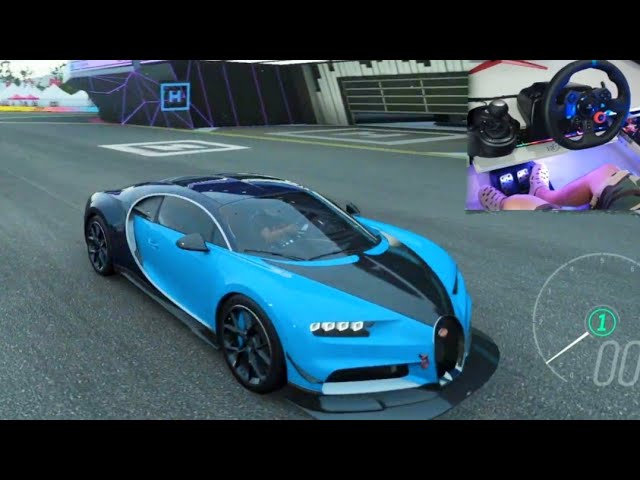 Bugatti Chiron - Forza Horizon 4 | PC Gameplay (Logitech G29 Steering Wheel & Shifter)