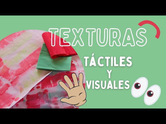 1° GRADO Atividad N° 4 - TEXTURAS TACTILES Y VISUALES