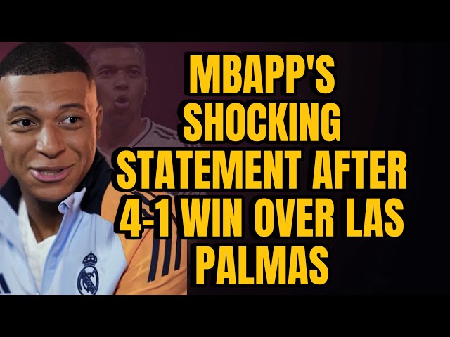 You WON’T Believe What Mbappé Said After DESTROYING Las Palmas 4-1! 😱🔥 Football World in SHOCK!😳