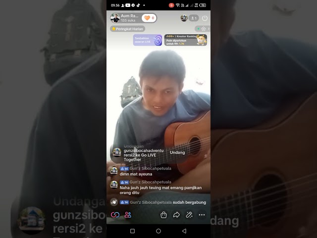 live TikTok nyanyi