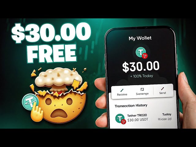 Claim $30 FREE USDT In 2025 - Today Live Withdrawal To Wallet | Step by Step Guide