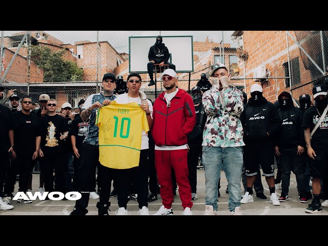 TURY, Ryan Castro, Blessd, Kris R - SISAS NADA REMIX (Video Oficial)