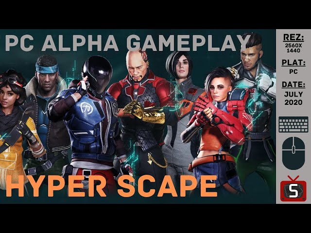 Hyper Scape Tech Test - PC Gameplay