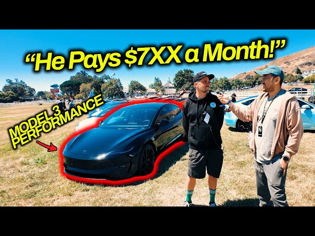 I Asked Tesla Model 3 Highland Owners Their Monthly Payment (& income)