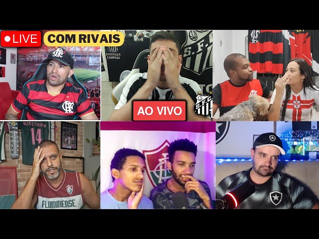 LIVE COM RIVAIS E MUITA RESENHA - FINAL DO MUNDIAL - REBAIXAMENTO DO SANTOS  E MUITO MAIS - VEMMMM