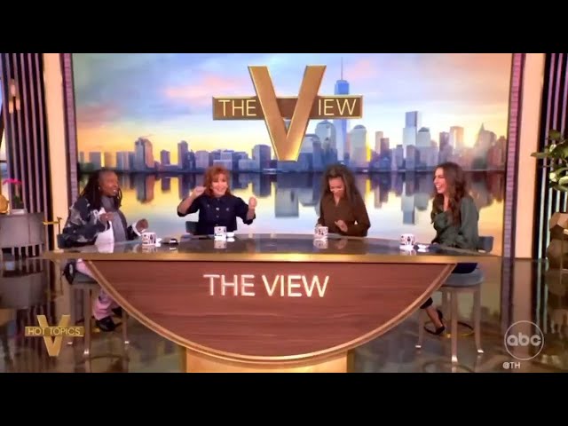 Joy Behar does Trump dance while other co-hosts laugh and cheer on The View