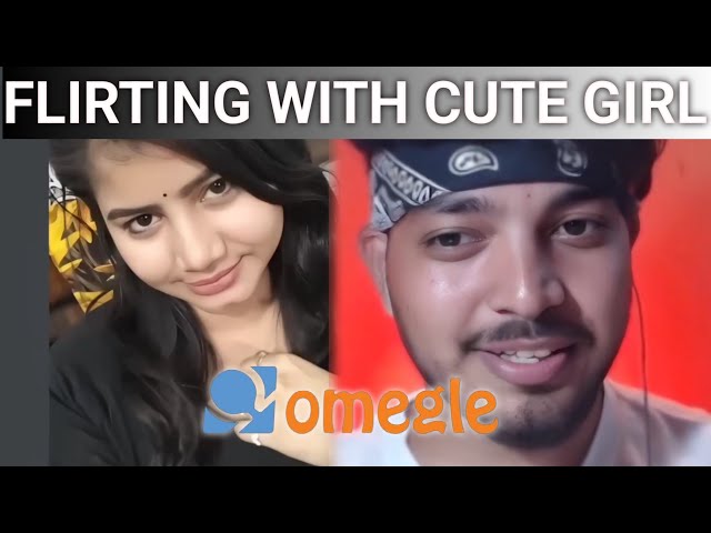 Flirting with cute girl (part-1)|Omegle video|joyful moments