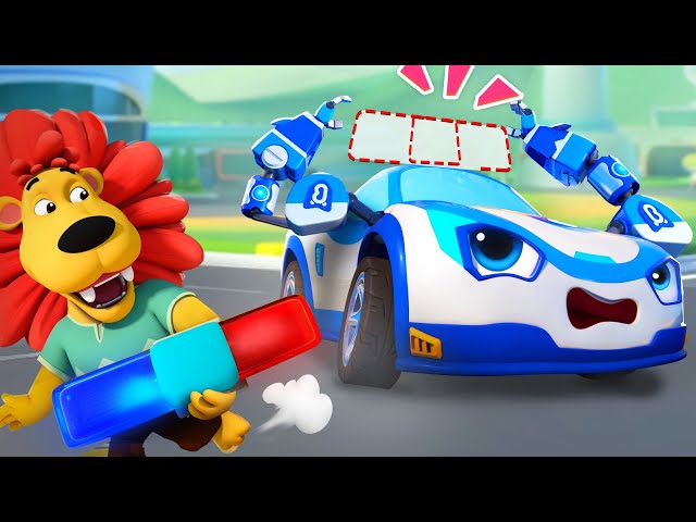 Where is Police Truck's Siren?🚨| Monster Trucks | Car Cartoon & Songs | Wheely World