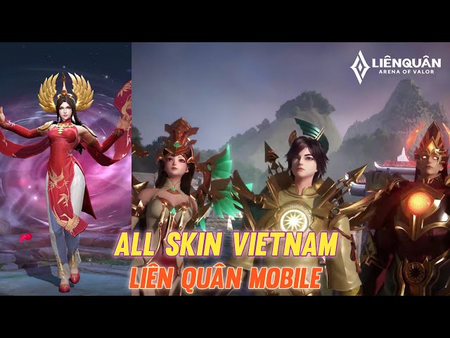 AOV All Skin Vietnam | Ilumia, Lauriel, Volkath, Laville | Liên Quân Mobile - Arena of Valor