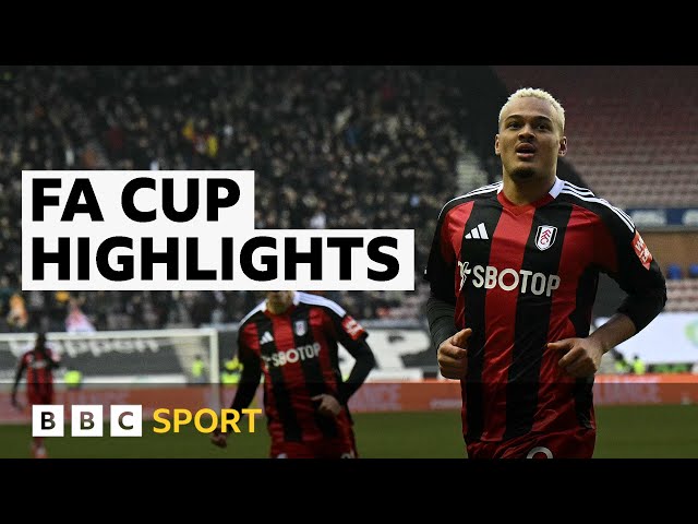 Muniz scores twice as Fulham beat Wigan | FA Cup | BBC Sport