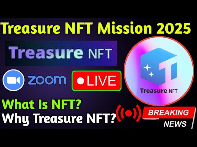 Treasure NFT Zoom meeting live | Treasure NFT New Update | Treasure NFT Zoom Meeting Live Today