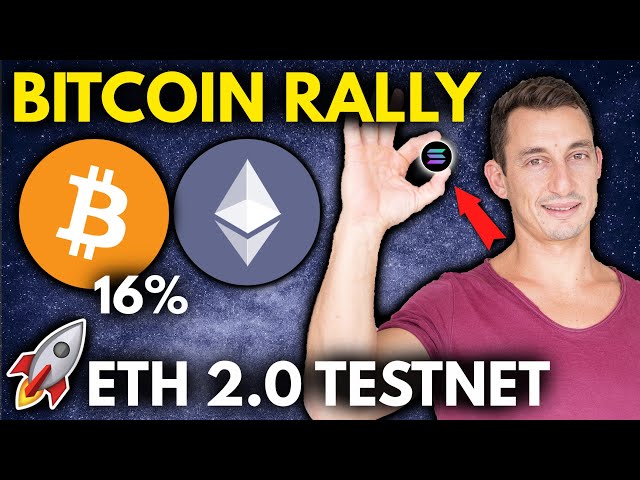 CRYPTO HERE TO STAY- BITCOIN BREAKOUT RALLY + ETH 2.0 Testnet LIVE 🚀 Crypto Trading Challenge 🚀