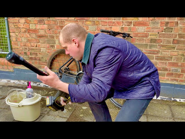 Portable Bike Cleaning with the Karcher KHB5 Pressure Washer | Transform Your Bike in Minutes!