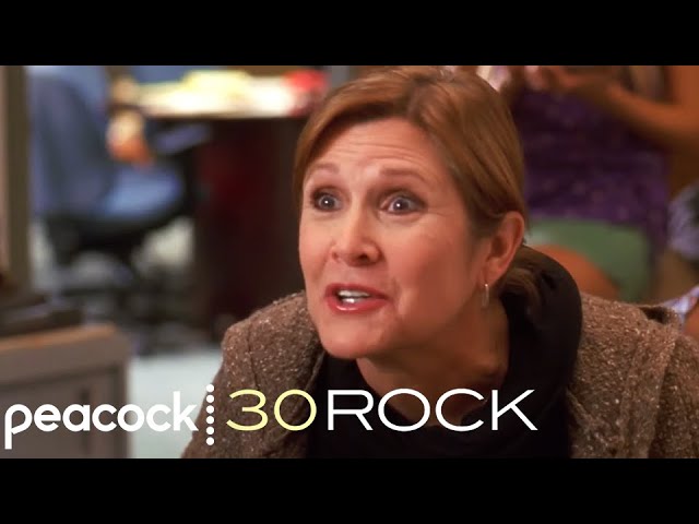 Carrie Fisher Gets Fired | 30 Rock