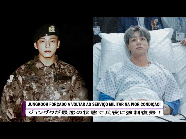 BTS Jungkook is forced to return to military service with the worst conditions!