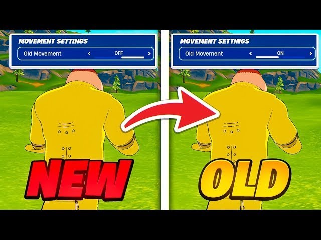 How To Get Old Movement In Chapter 5 Season 1!!!