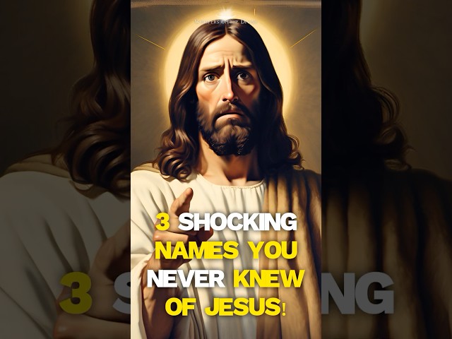 3 Mysterious Names of Jesus You Never Knew pt. 2 #biblestories #biblestudy