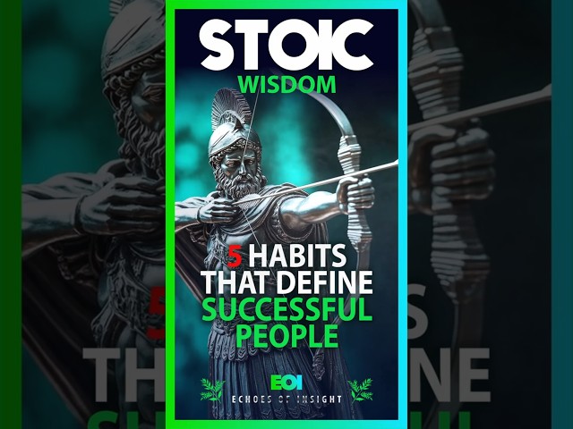 5 Winning Habits of Highly Successful People | Stoic Wisdom