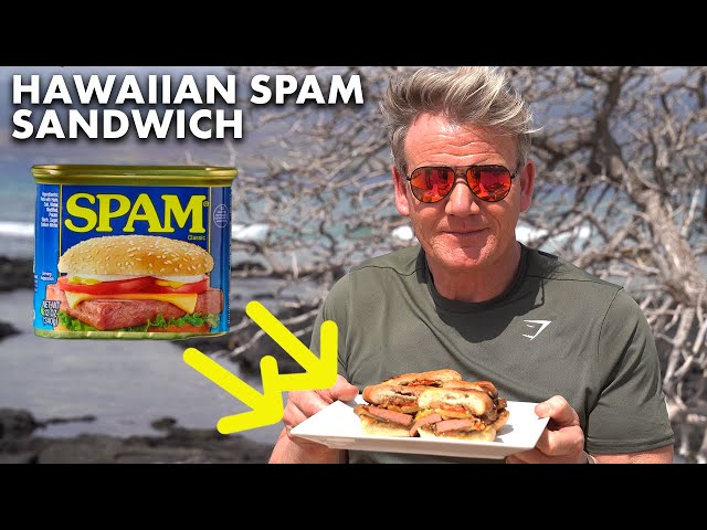 Gordon Ramsay Makes a Spam Sandwich?!?!