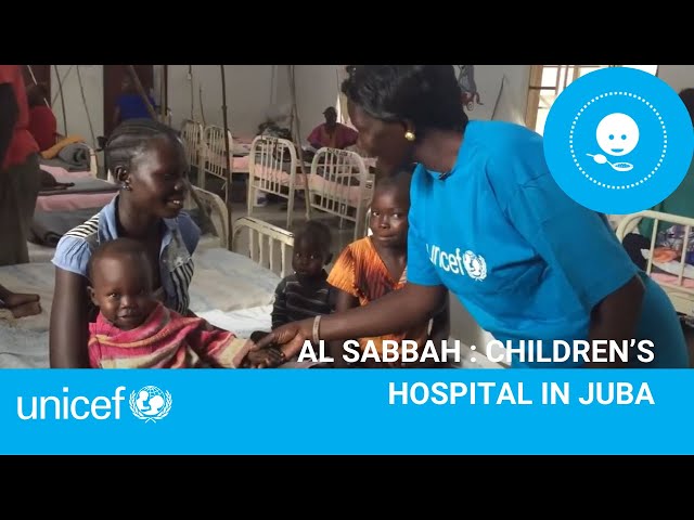 UNICEF Nutrition Specialist talks about Al Sabbah Children's Hospital, Juba