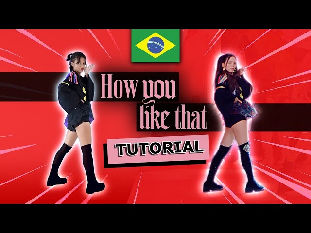 [TUTORIAL] BLACKPINK - HOW YOU LIKE THAT - Mirrored - Step by Step (ENG SUB) by Frost