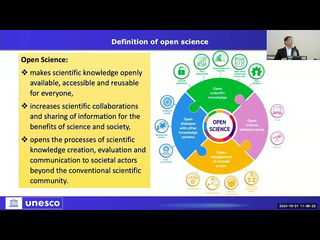 S. Hu: UNESCO’s Initiatives Towards Open Science and Remote Access to Lab Equipment