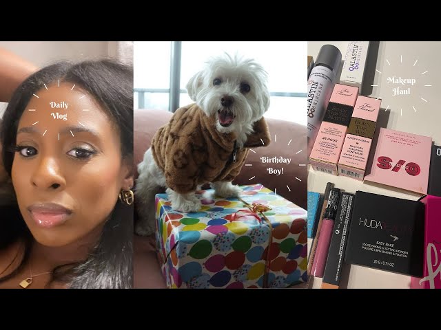 It’s My Dog’s Birthday + New Sephora haul 2023 + more products! | Daily Vlog MORGAN GORDON