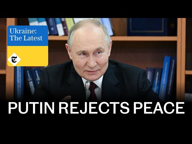 Tank crew wipes out Russian column & Putin rejects peace talks  | Ukraine: The Latest | Podcast