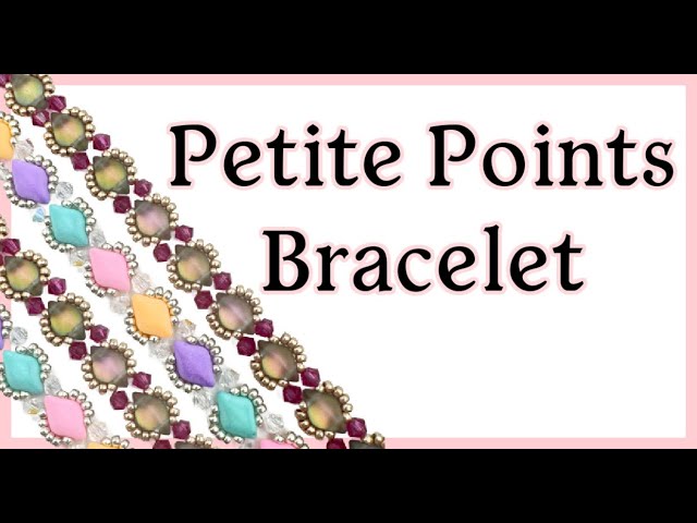 Petite Points Bracelet -  Diy Jewelry Making Tutorial