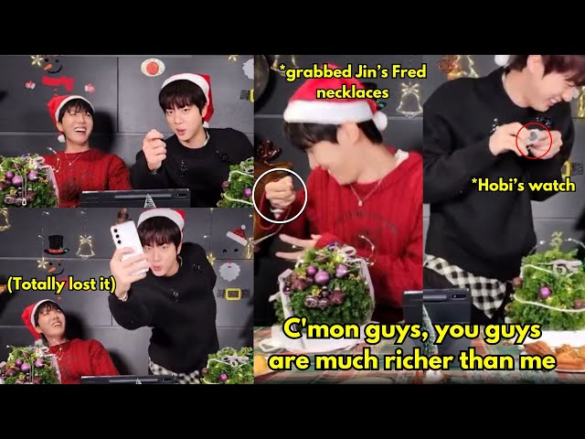 Seokjin and Hobi singing Feliz Navidad then vs now😭 2SEOK IS SO CHAOTIC I MISS THEM ALL😭😭