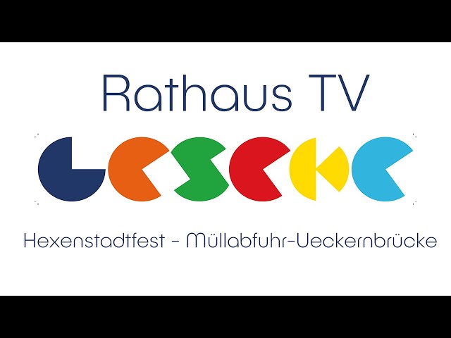 Rathaus TV: Hexenstadtfest, Müllabfuhr, Brückensanierung Ueckernstraße  (27.09.2024)