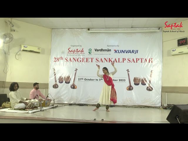 Saberi Misra (Kathak) I 28th Sangeet Sankalp Saptah 2023