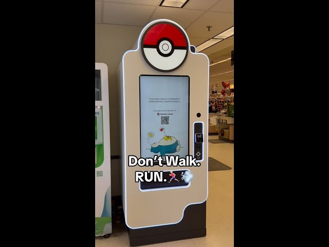 Pokemon Vending Machines Come To New Hampshire! 📣✨