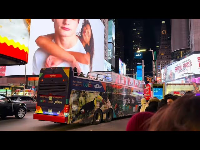 Night Bus Tour in NewYork City |