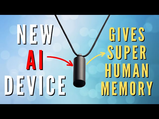 This AI Tool Will REVOLUTIONIZE Your Productivity! Best AI Device of 2023! The Rewind Pendant Review