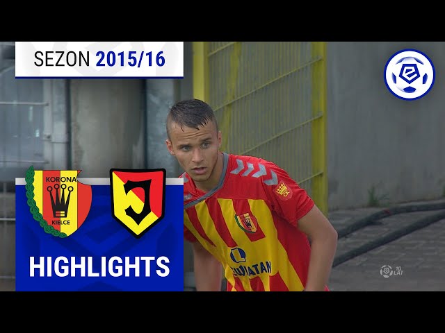 Korona Kielce - Jagiellonia Białystok 3:2 | SKRÓT | Ekstraklasa 2015/16 | 1. Kolejka