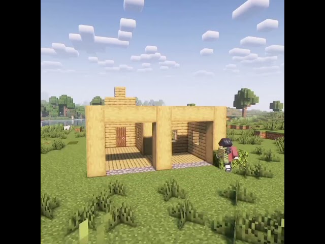 Minecraft small house 🏡🏡 #minecraft #youtube #shorts