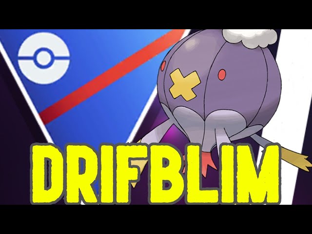 DRIFBLIM a TOP TIER GHOST POKEMON | Great League Team | Pokemon GO