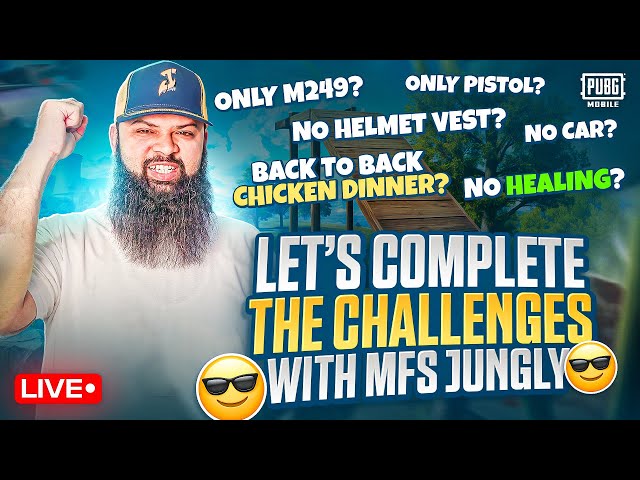 LIVE 🔥 The Challenges Are On! PUBG Mobile Stream