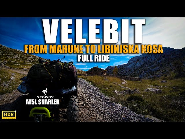 ATV Off-Road Velebit (POV) - Full ATV Ride - Segway Snarler AT5L