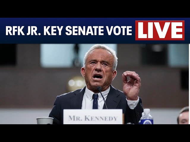 LIVE l RFK Jr. to face Senate committee vote for HHS secretary