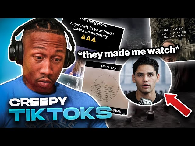 1 hour of Creepy and Scary TikToks That Might Wake You Up & Change Your Reality [REACTION!!!] Pt. 5