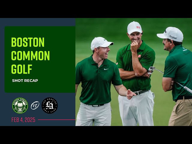 Boston Common Golf | Match 5 | Shot Recap